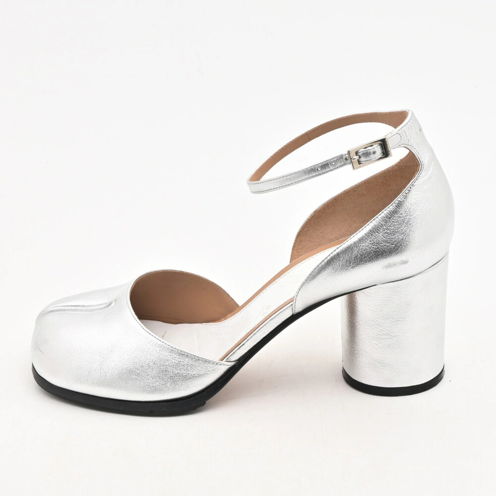Maison Margiela Silver Leather Women's #337816M57B
